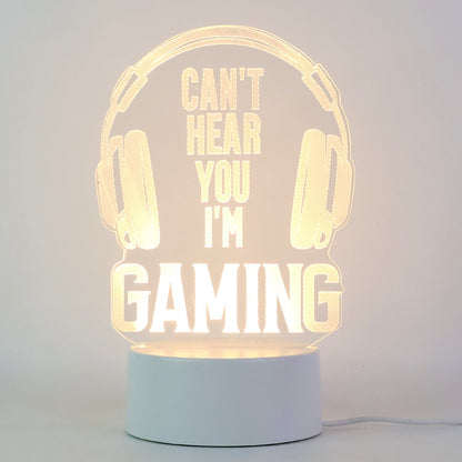 3D Acrylic LED Night Lamps – (1 Pc / Mix Design)